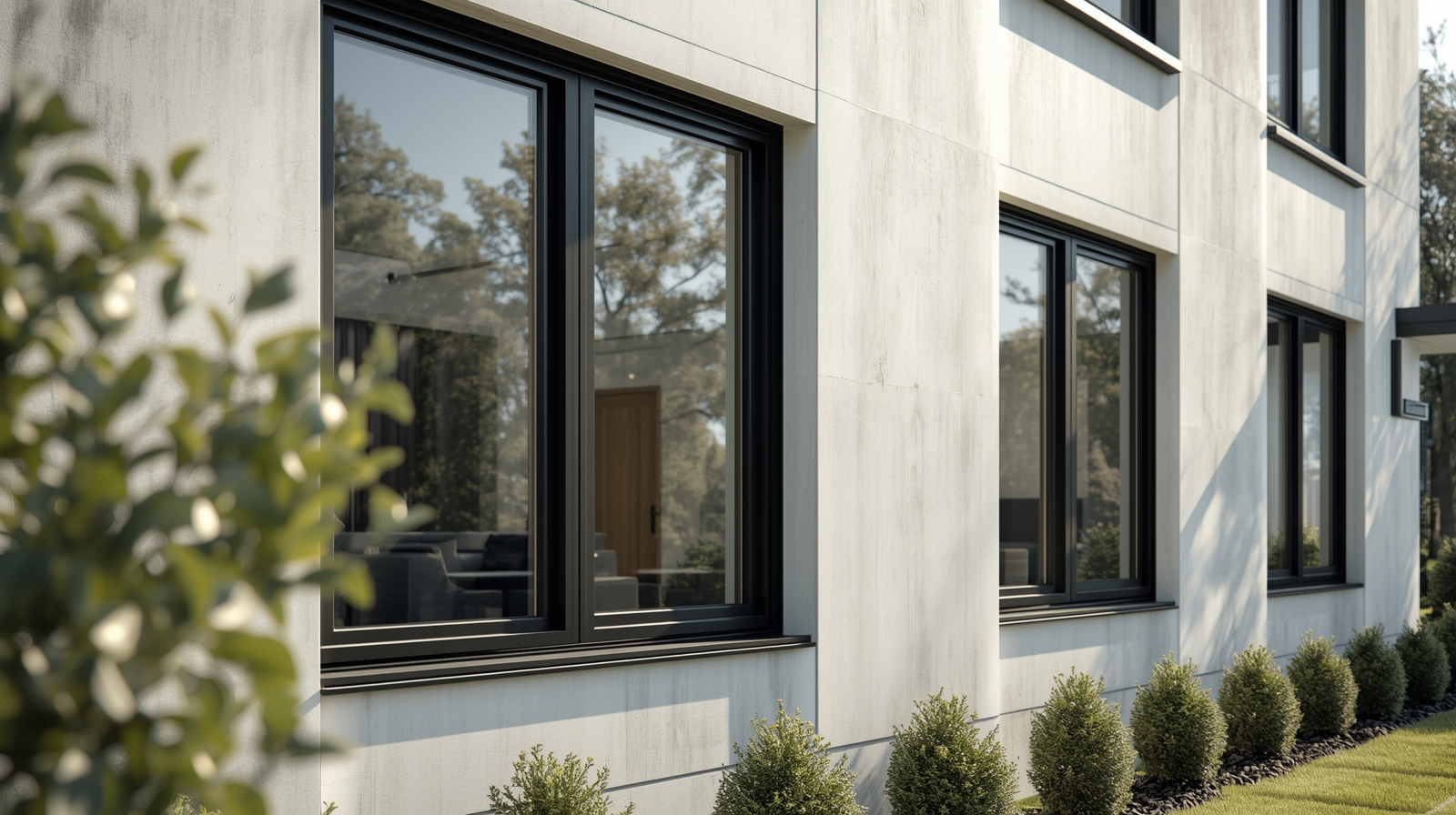 Energy-efficient aluminum windows